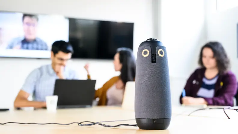 Meeting Owl is a camera for meetings that offers a 360-degree view of the room.