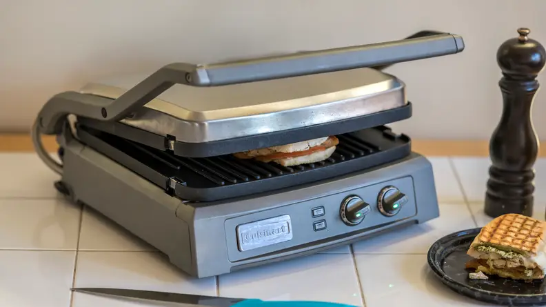 Cuisinart Griddler Deluxe is the best indoor grill.