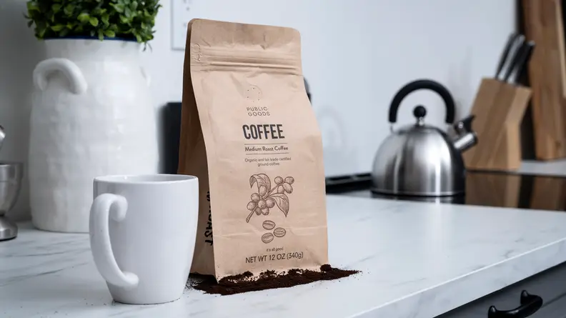 The Public Goods Ground Coffee.