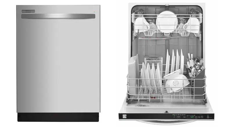Kenmore 13473 front open and front closed