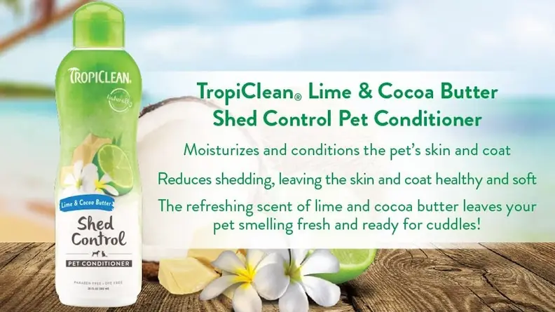This sweet-smelling conditioner contains a variety of helpful ingredients.