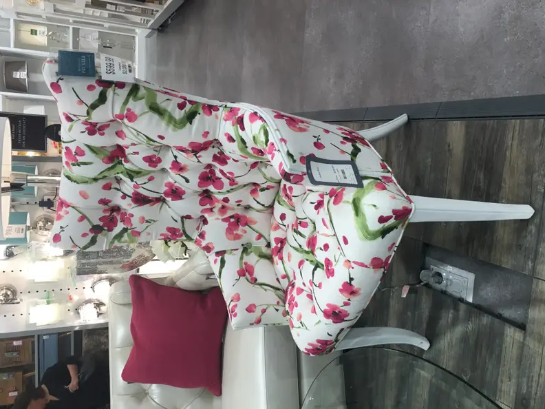 Floral chair at Homesense