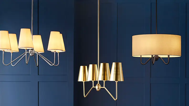Lighting changes the look of a room.