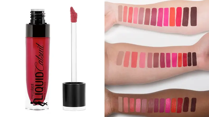 A photo the Wet n Wild Megalast Liquid Catsuit Matte Lipstick.