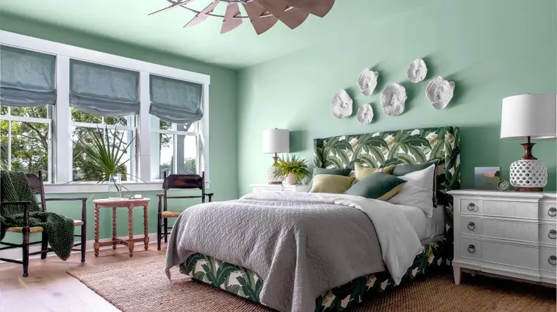 Green Bedroom