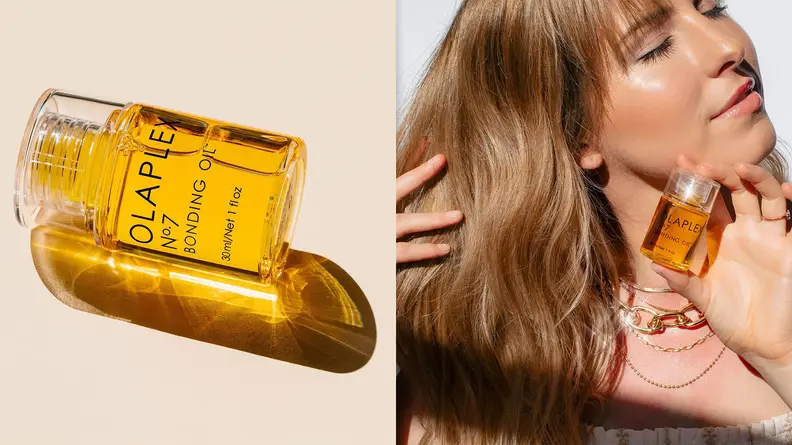 The Olaplex No. 7 Bonding Oil.