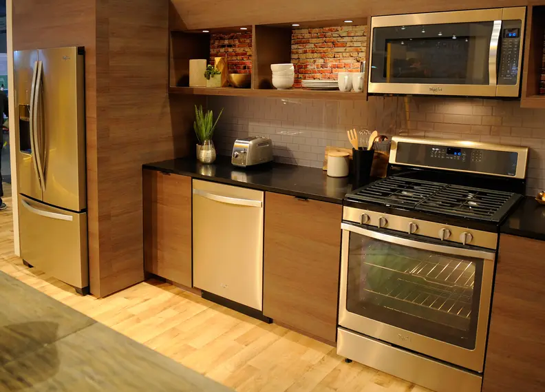 Bathe your kitchen in a golden glow.