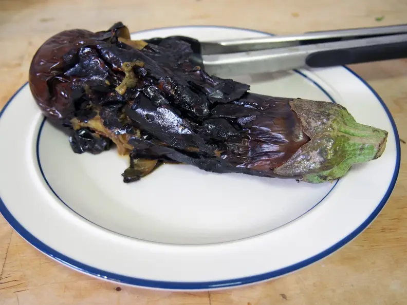 a very sorry eggplant