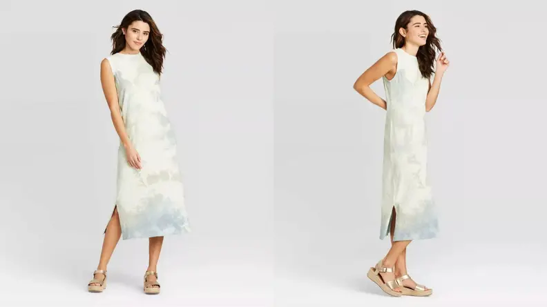 tie-dye dress