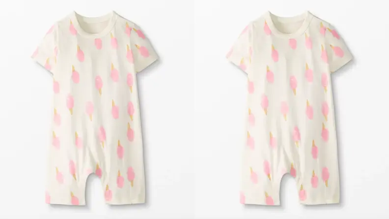 Cotton candy romper