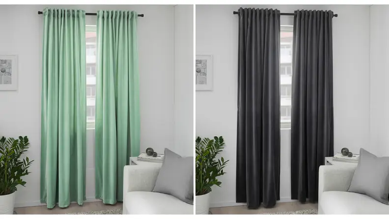 Sanela room-darkening curtains from Ikea