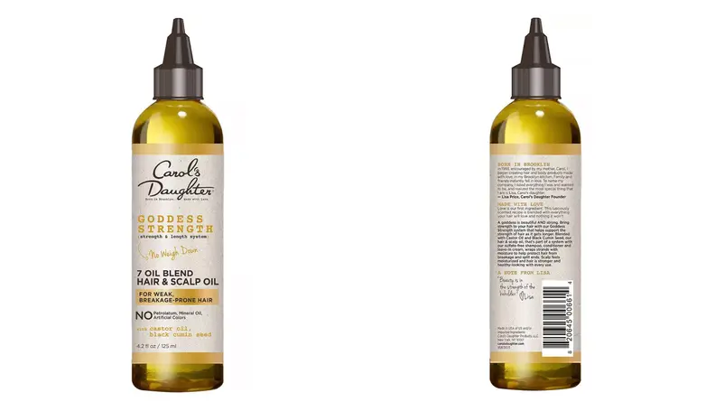 The Carol’s Daughter Goddess Strength Hair & Scalp Oil.