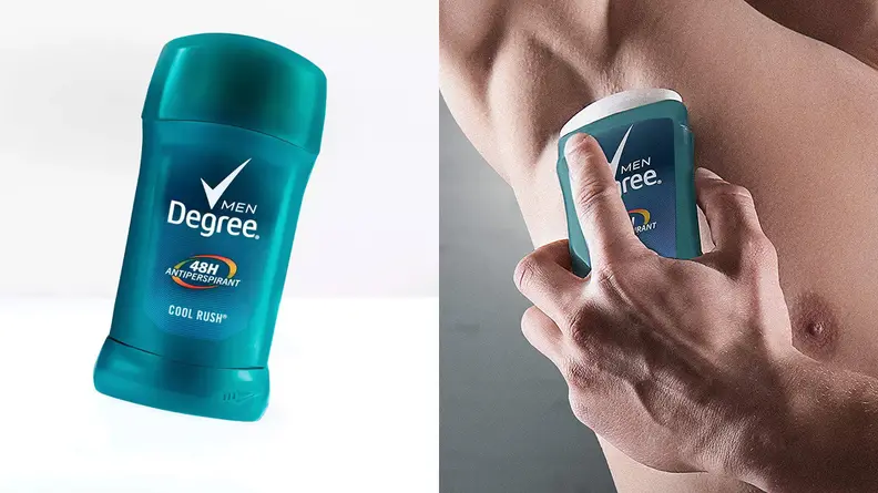 The Degree Men 48-Hour Antiperspirant & Deodorant Stick.