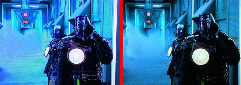 Sanyo FVD48R4 picture comparison