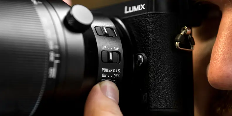 A photo of the Panasonic Lumix GX85.