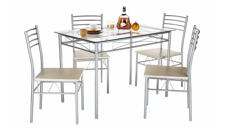 Wayfair Zipcode Design North Reading 5-Piece Dining Table Set