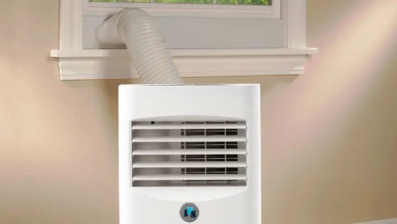 The JHS 10,000 BTU Portable Air Conditioner.