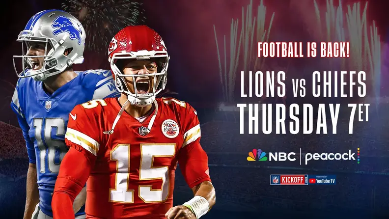 Peacock football on NBC