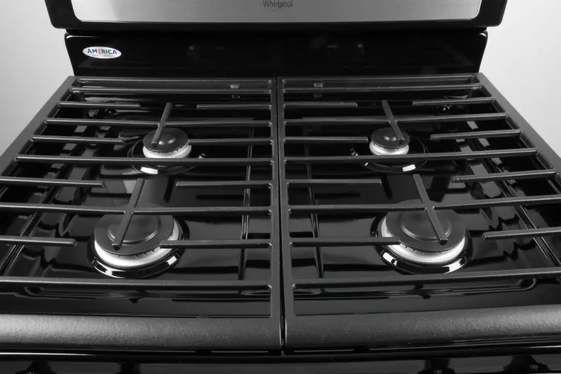rangetop with four burners