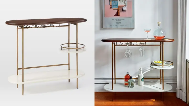 West Elm Tiered Console