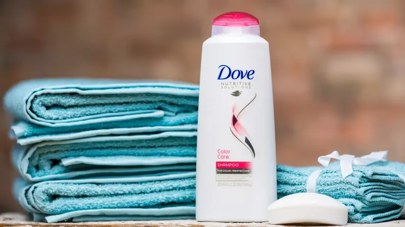 Dove Nutritive Solutions Color Care Shampoo was one of the contenders in our hair dye experiment.