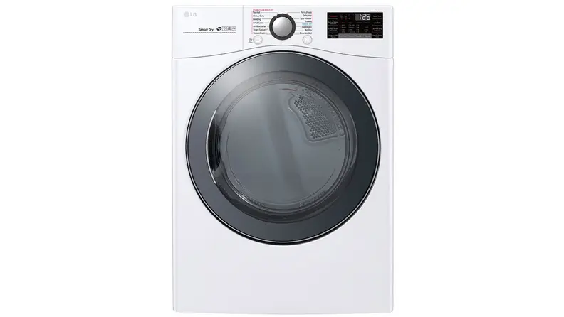 The LD DLEX3900W dryer on a white background.