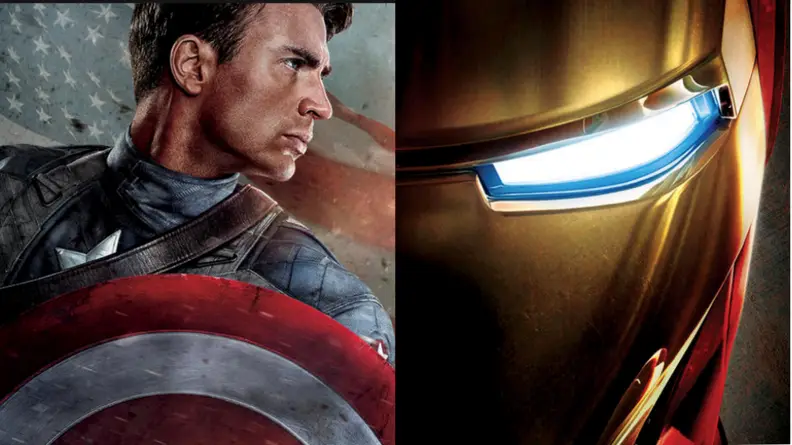 Captain America and Iron Man