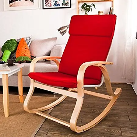A comfortable modern chair can work at home or in an office