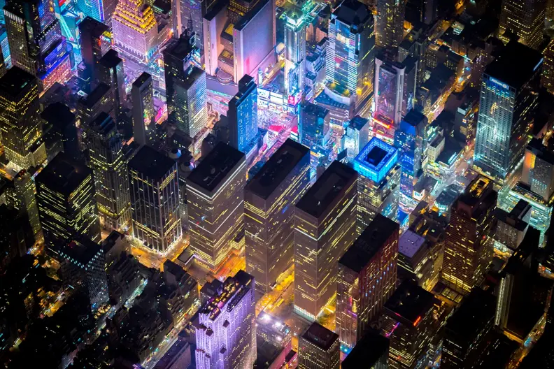 "Night Over New York" by Vincent Laforet