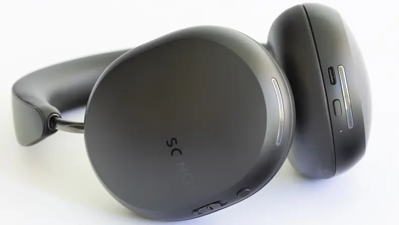 Front view of Sonos Ace headphones