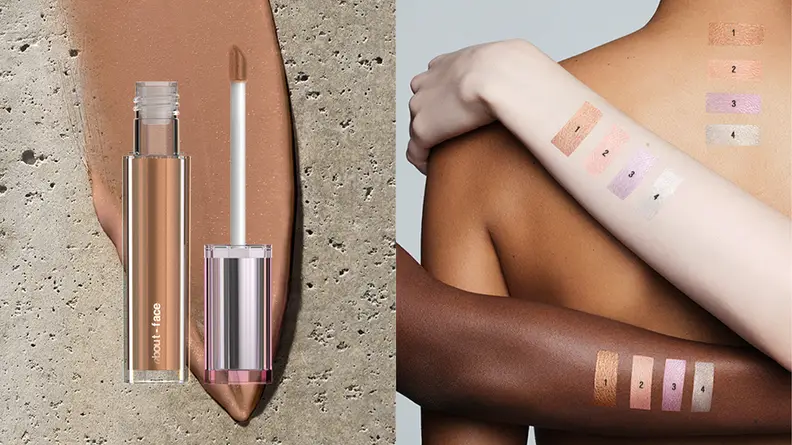 The Light Lock Lip Gloss from Halsey's About-Face makeup line.