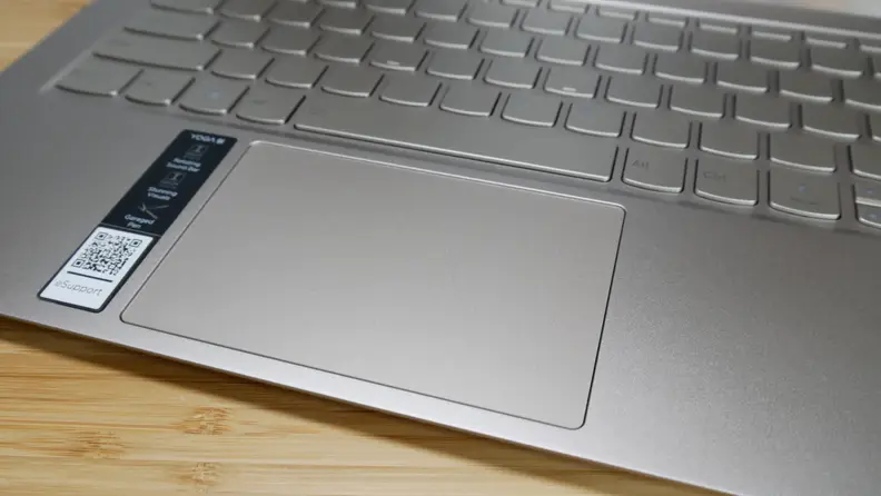 Lenovo Yoga 9i touchpad and keyboard