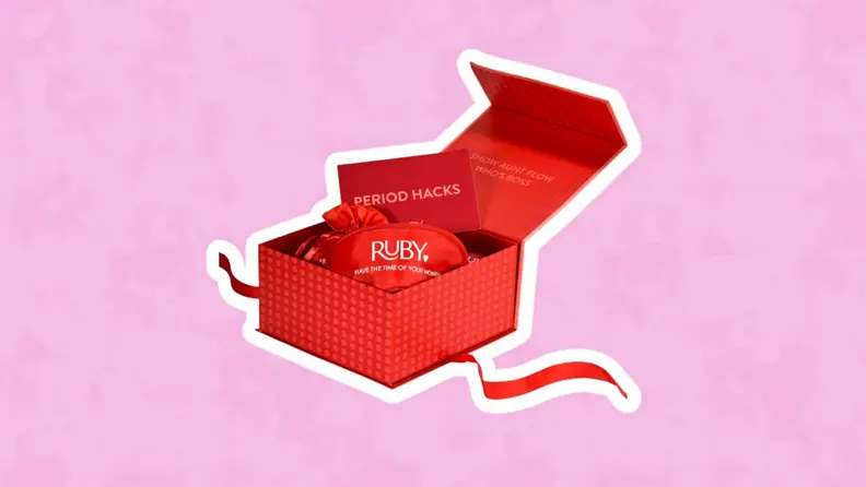 Red box open showing red contents inside