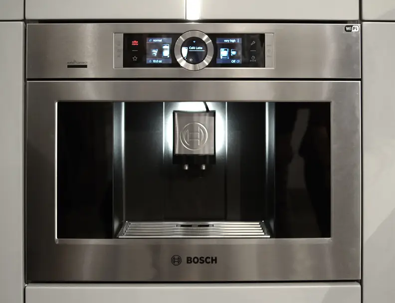 Bosch Home Connect Smart Coffee Maker, installed