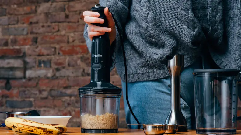 The Breville hand blender is truly a versatile and reliable tool best for making soup, delicate sauce, and more.