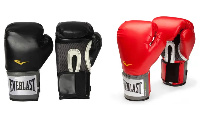 Boxing gloves.