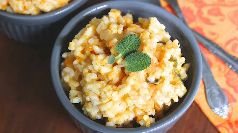 Butternut Squash Organic Risotto Recipe