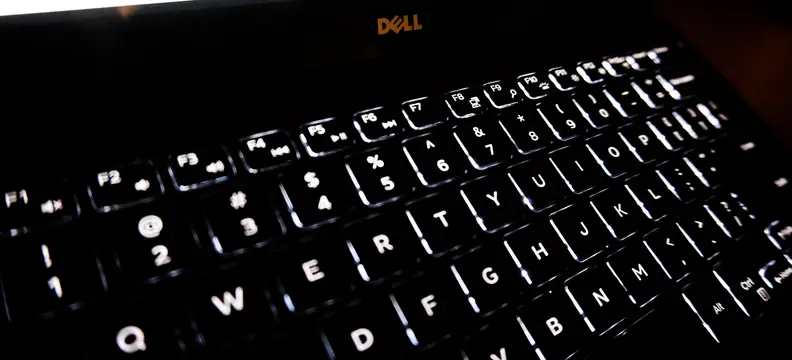 The smaller body causes the keys to be a little closer together.