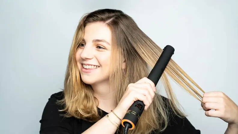 Hot Tools Professional Black Gold Micro-Shine Flat Iron