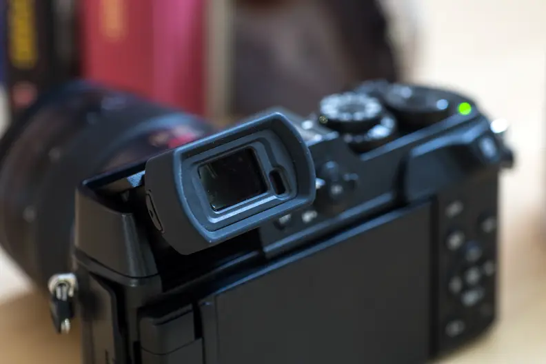 A photograph of the Panasonic Lumix GX8.