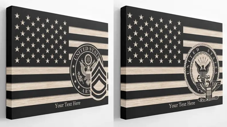 Custom Military Canvas