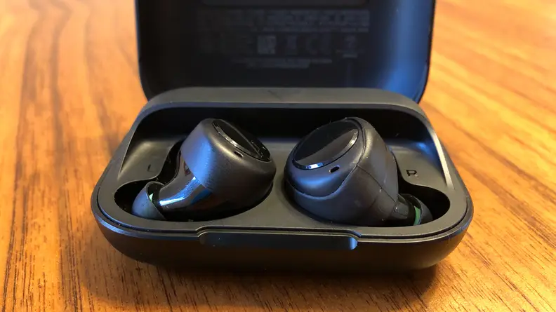 Echo Buds in case, not charging because wing is keeping one Bud from sitting correctly