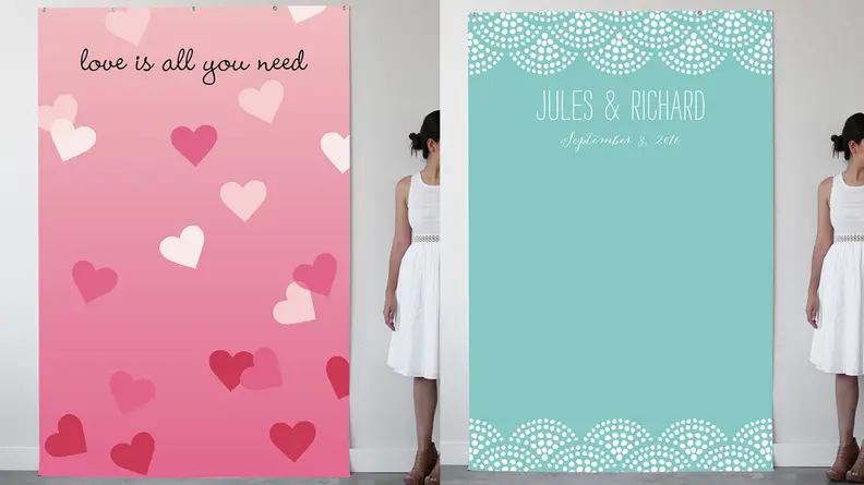 Photo backdrops