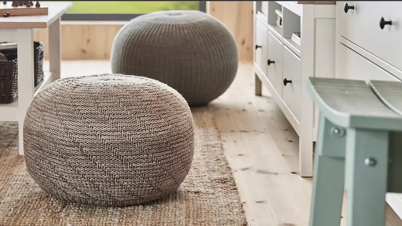 Ikea Sandared pouf
