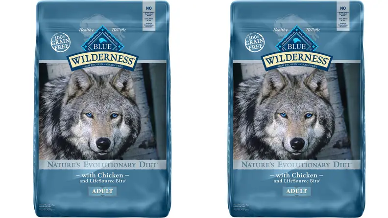 Blue Buffalo Wilderness Chicken Recipe Grain-Free Dry Dog Food