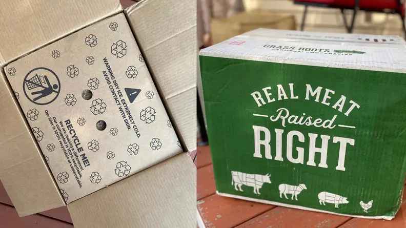 Grass Roots uses biodegradable material for its packaging.