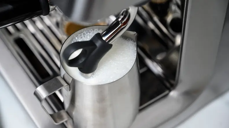 Breville Barista Touch steams decent milk.