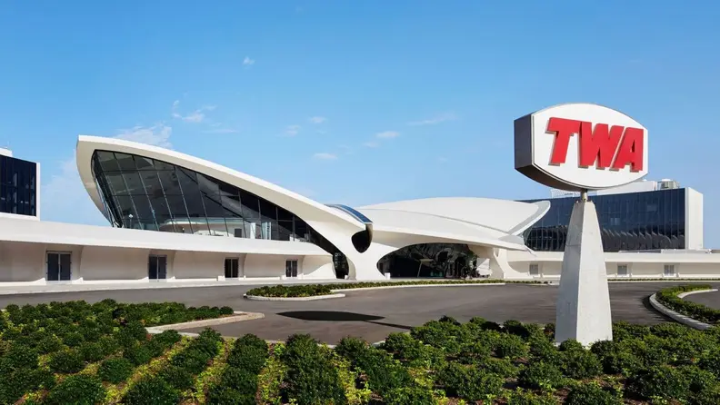 TWA Hotel inside former TWA Flight Center