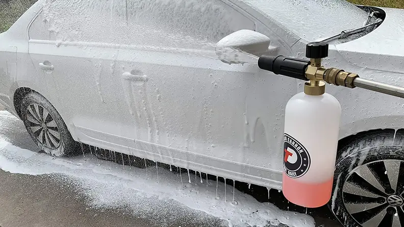 Give your car a professional cleaning at home.
