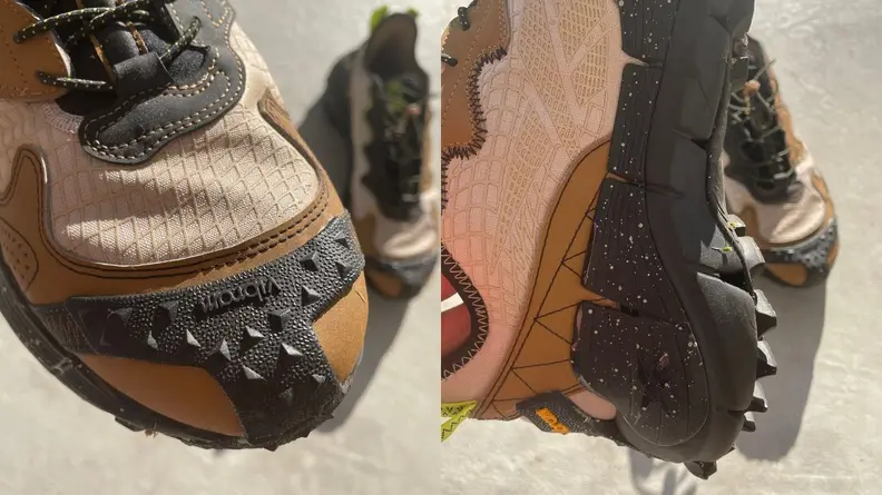 Toebox of Reebok Kinetica II Edge.